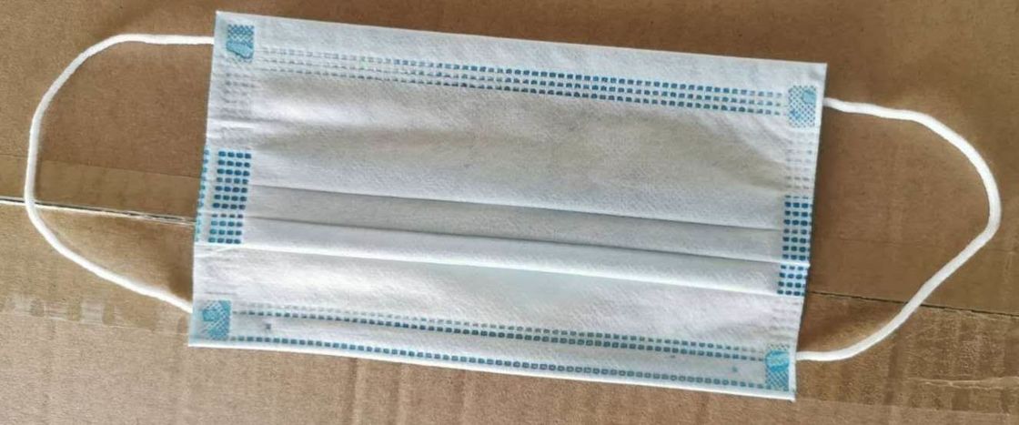 beschikbaar Beschermend het Gezichtsmasker van 3 laag niet-geweven stoffen (het centrum is smelting-Bruine stof)