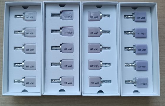 Het tandmateriaal van Lithiumdisilicate CAD/CAM (HT en LT.)