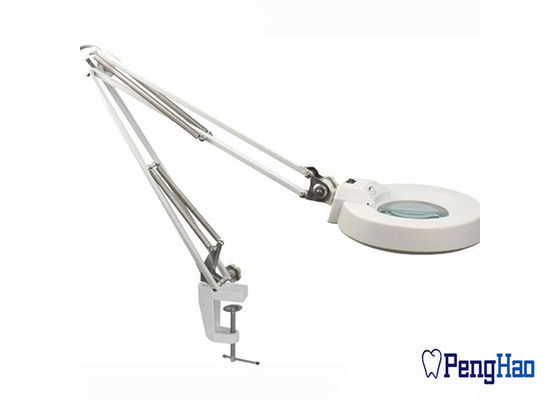 Het Werkstationgebruik Dimmable van het de LEIDENE Lamp Tandlaboratorium van 12W Benchtop Magnifier